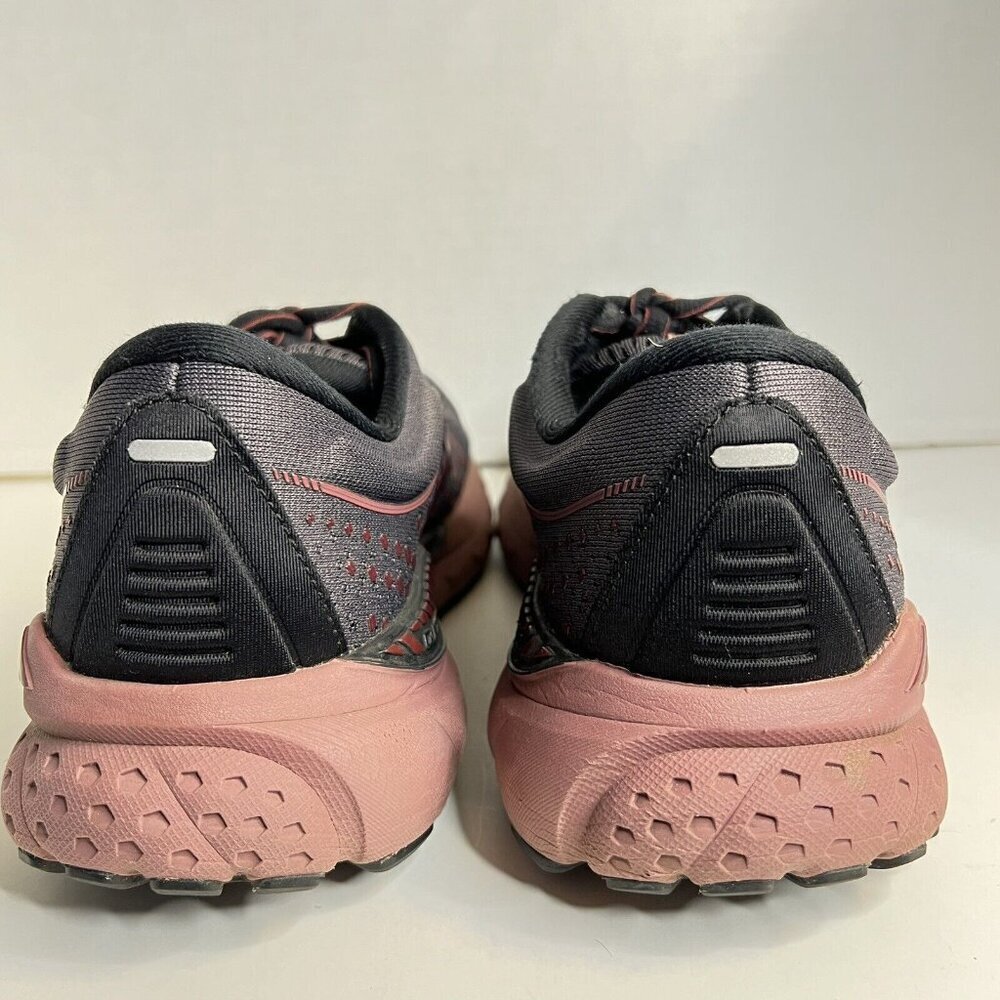 BROOKS Adrenaline GTS 21 Running Shoes Womens 9.5 Black Purple 1203291B… - Picture 10 of 14